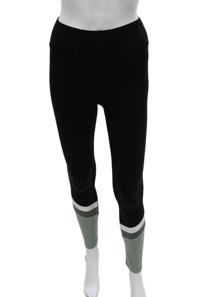 All Access Women Ankle Leggings Black 87% Polyester 13% Spandex Size XS