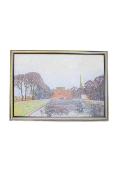 A. Copoka Unisex Adults Landscape Oil Painting Multicolor