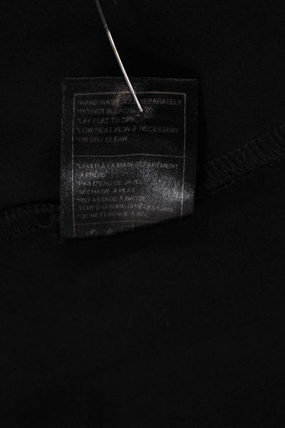 Cupcakes And Cashmere Women Overall Dress Black Square Neck Knee Length Size L