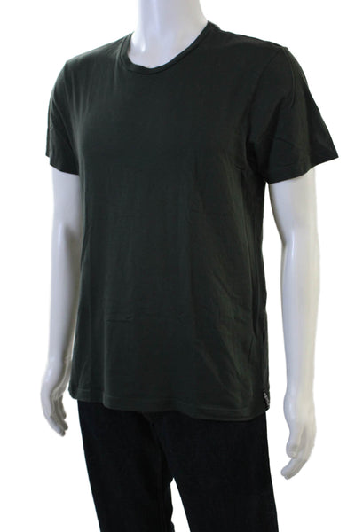 Todd Snyder Mens Black 100% Cotton Crew Neck Army T-Shirt Size M