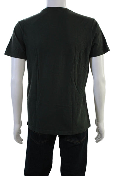 Todd Snyder Mens Black 100% Cotton Crew Neck Army T-Shirt Size M