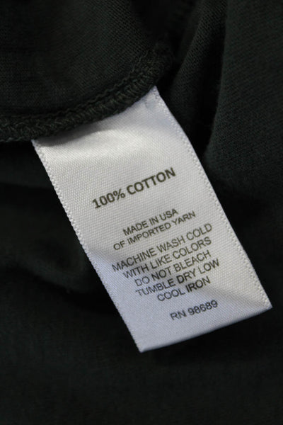 Todd Snyder Mens Black 100% Cotton Crew Neck Army T-Shirt Size M