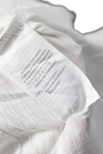 J Crew Womens Basic V-Neck Cotton Short Sleeve T-Shirt Size 2XL