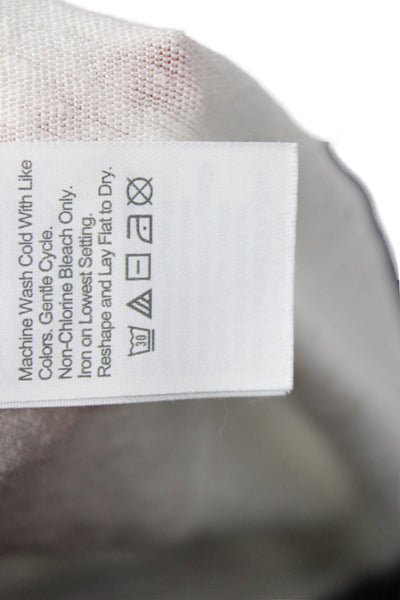 J Crew Women White Linen V-Neck Basic T-Shirt Short Sleeve Size 2XL