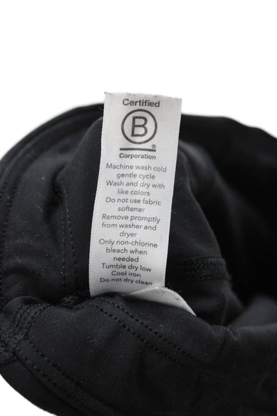 Athleta Womens Cropped Ankle Leggings Black Size M