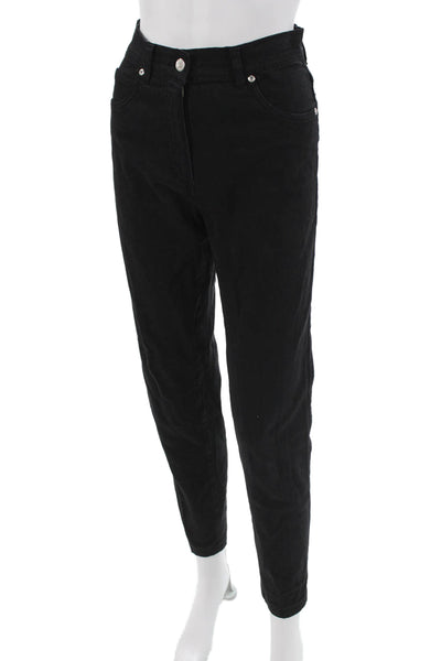 Piazza Sempione Womens Black Ankle Cropped Jeans Size 27