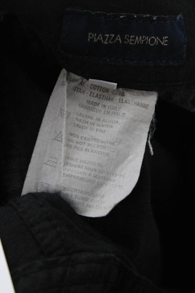 Piazza Sempione Womens Black Ankle Cropped Jeans Size 27