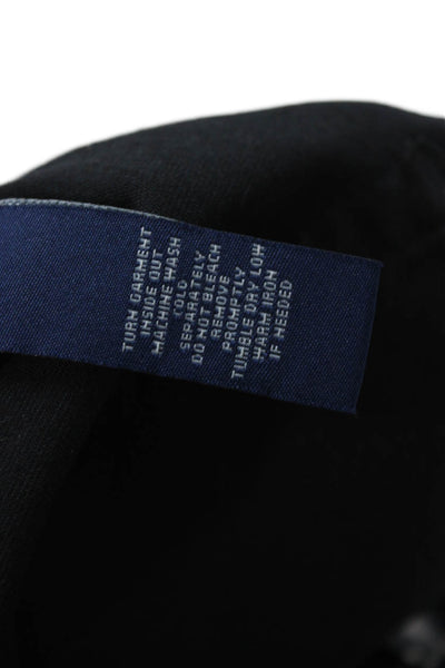 Chaps Women Black Mid Rise Pants 32in Inseam 90s Style Size 14