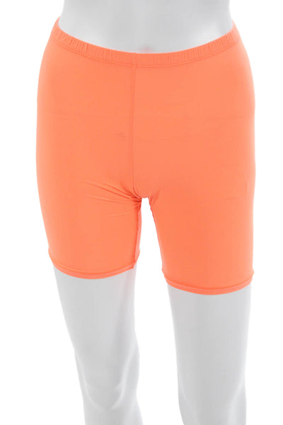 Skims Unisex Biker Shorts Orange Size S