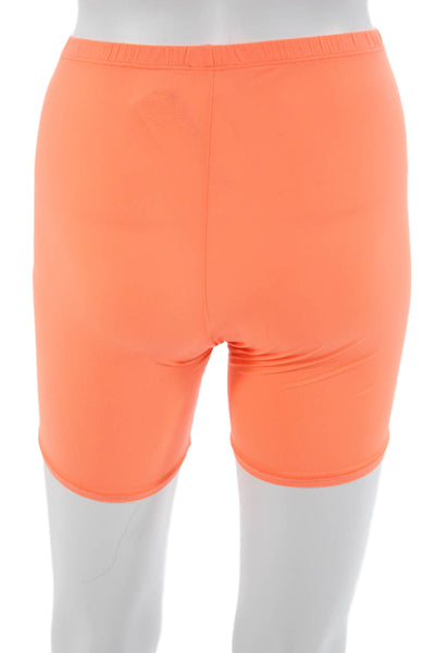 Skims Unisex Biker Shorts Orange Size S