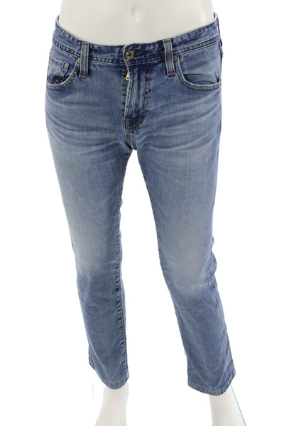 AG Adriano Goldschmied Mens Straight Blue Jeans Size 30