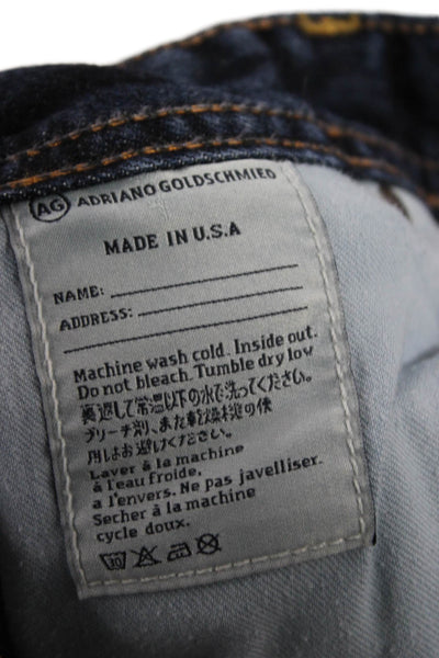 AG Adriano Goldschmied Men Skinny Jeans Dark Blue Size 30