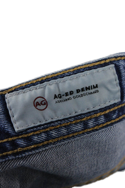 AG Adriano Goldschmied Mens Blue Straight Jeans Size 30