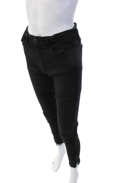 Joes Womens Black Ankle Skinny Mid Rise Jeans Size 28