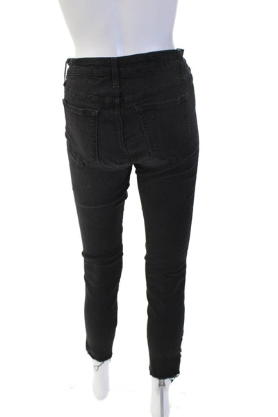 Joes Womens Black Ankle Skinny Mid Rise Jeans Size 28