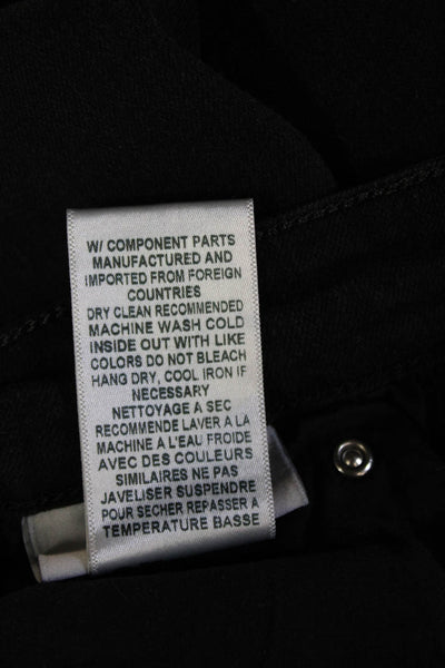 Joes Womens Black Ankle Skinny Mid Rise Jeans Size 28