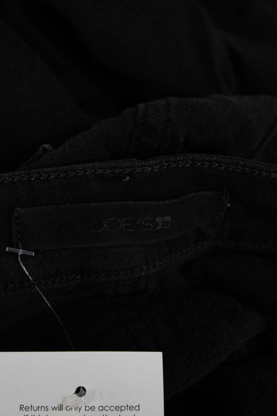 Joes Womens Black Ankle Skinny Mid Rise Jeans Size 28
