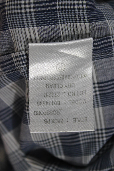 Theory Men's Long Sleeves Casual Button Down Shirt Size L