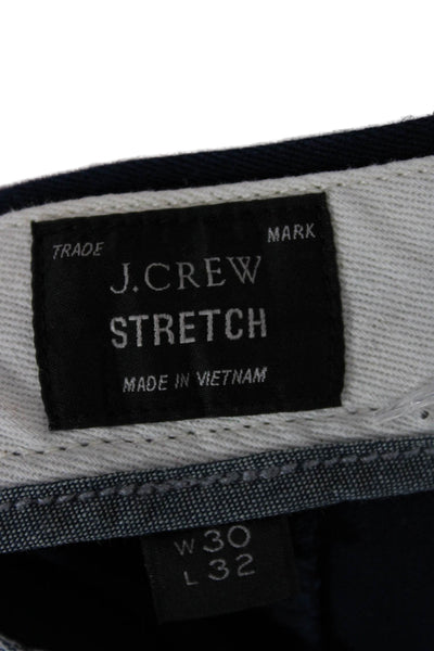 J Crew Mens Dark Blue Chino Pants Size 30