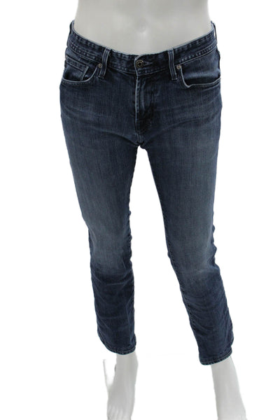 AG Mens Straight Dark Blue Jeans Size 30