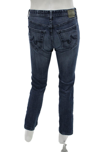 AG Mens Straight Dark Blue Jeans Size 30
