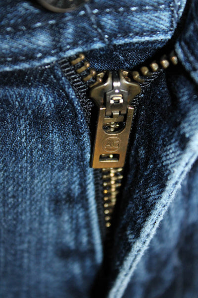 AG Mens Straight Dark Blue Jeans Size 30