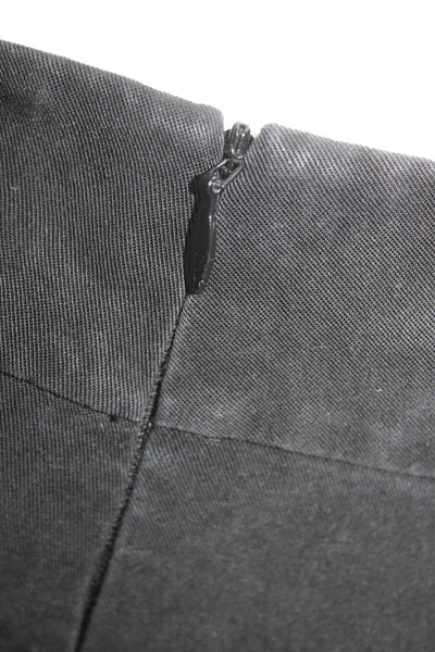 Eileen Fisher Women Black Dress Pants Tencel Zip Inseam 29 Size M