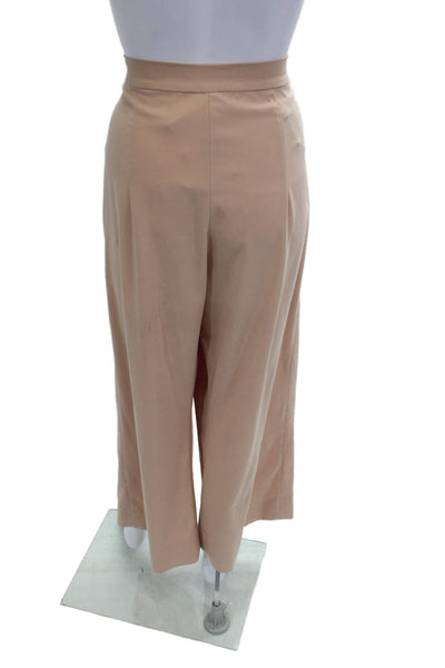 AQ/AQ Women Dress Pants Beige Hook & Eye 25in Inseam 96% Polyester Size 10