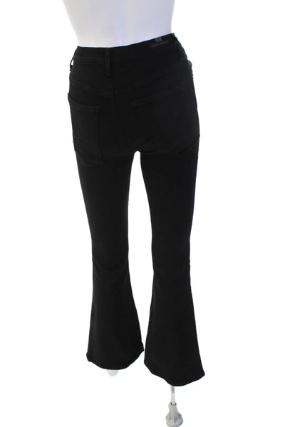 C of H Los Angeles Womens High Rise Black Jeans Button Fly 28 Inseam Size 25