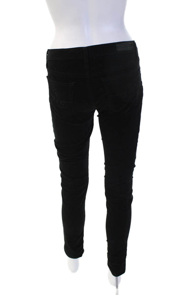 AG Adriano Goldschmied Womens Black Jeggings Size 26