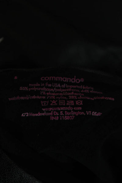 Commando Womens Ankle Jegging Biker Black Size S
