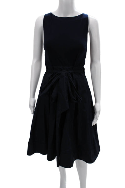 Lauren Ralph Lauren Women Fit & Flare Tank Dress Dark Blue Size 10
