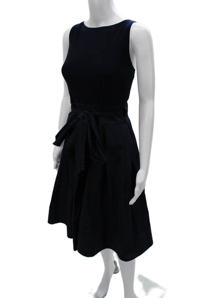 Lauren Ralph Lauren Women Fit & Flare Tank Dress Dark Blue Size 10