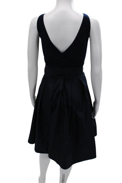 Lauren Ralph Lauren Women Fit & Flare Tank Dress Dark Blue Size 10