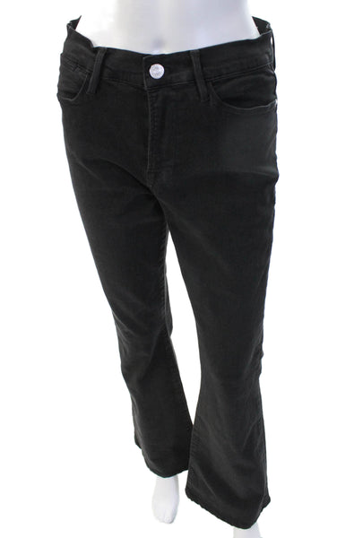 Frame Womens 90s High Waist Black Jeans Size 30