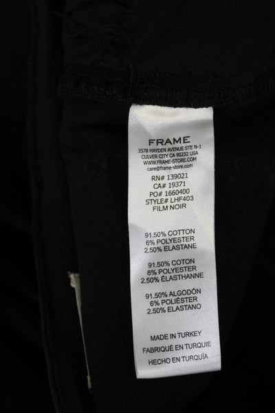 Frame Womens 90s High Waist Black Jeans Size 30