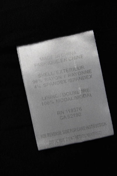 Helmut Lang Women Black Motorcycle Jacket Zip Biker Size L