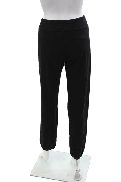 Monrow Unisex Black Jogger Sweatpants Drawstring Size L