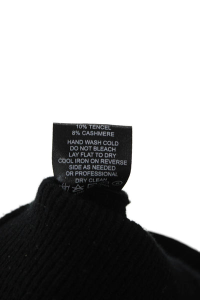 Generation Love Unisex Pullover Sweater Black Crystal Wool Cashmere Size S