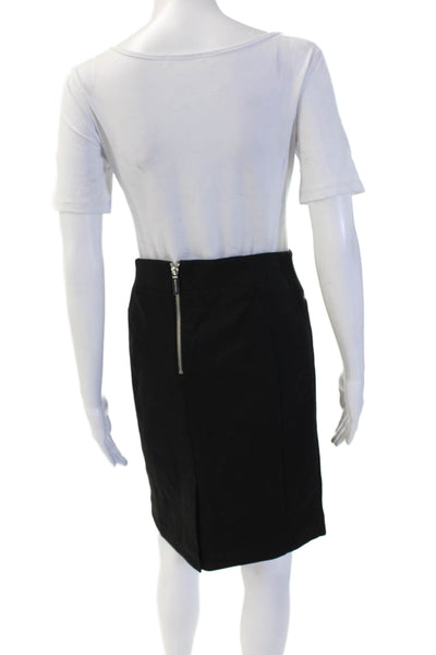 Michael Michael Kors Women Black Straight Pencil Skirt Short Size 12