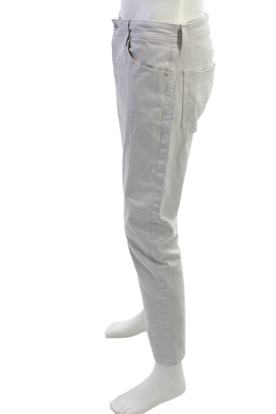 AG Mens Chinos Gray Button Size 33
