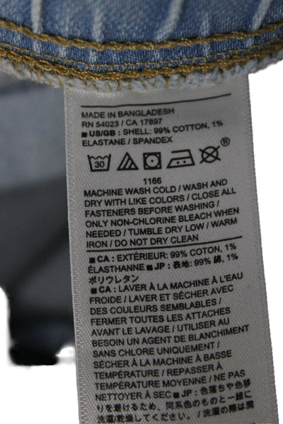 Banana Republic Unisex Cropped Jogger Pants Light Blue Size M