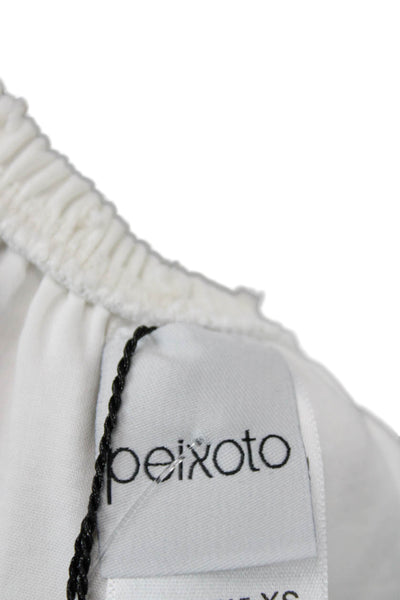 Peixoto Womens Maxi Wrap Polka Dot Rayon Skirt White Size XS