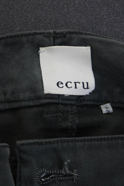 Ecru Womens Dark Gray Ankle Chino Pants Size 32