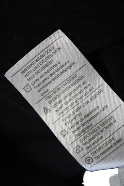 Vince Mens Black Cotton Crew Neck Short Sleeve T-Shirt Size L