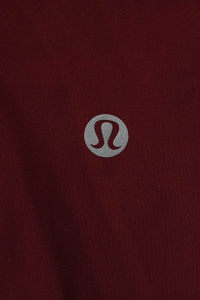 Lululemon Women Basic Sleeveless Tank Red Nylon Blend Size 4