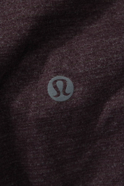 Lululemon Womens Basic Sleeveless Tank Brown Nylon Blend Round Neck Size 4
