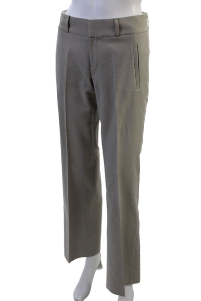 Banana Republic Unisex Chino Dress Pants Gray Cotton Modal Size 0
