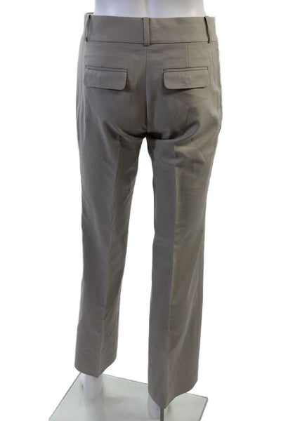 Banana Republic Unisex Chino Dress Pants Gray Cotton Modal Size 0