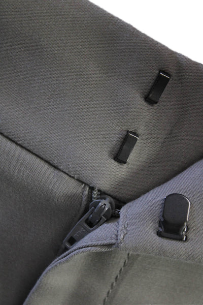 Banana Republic Unisex Chino Dress Pants Gray Cotton Modal Size 0